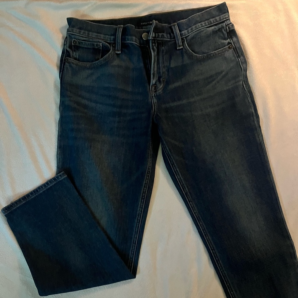 Lucky brand straight leg jeans